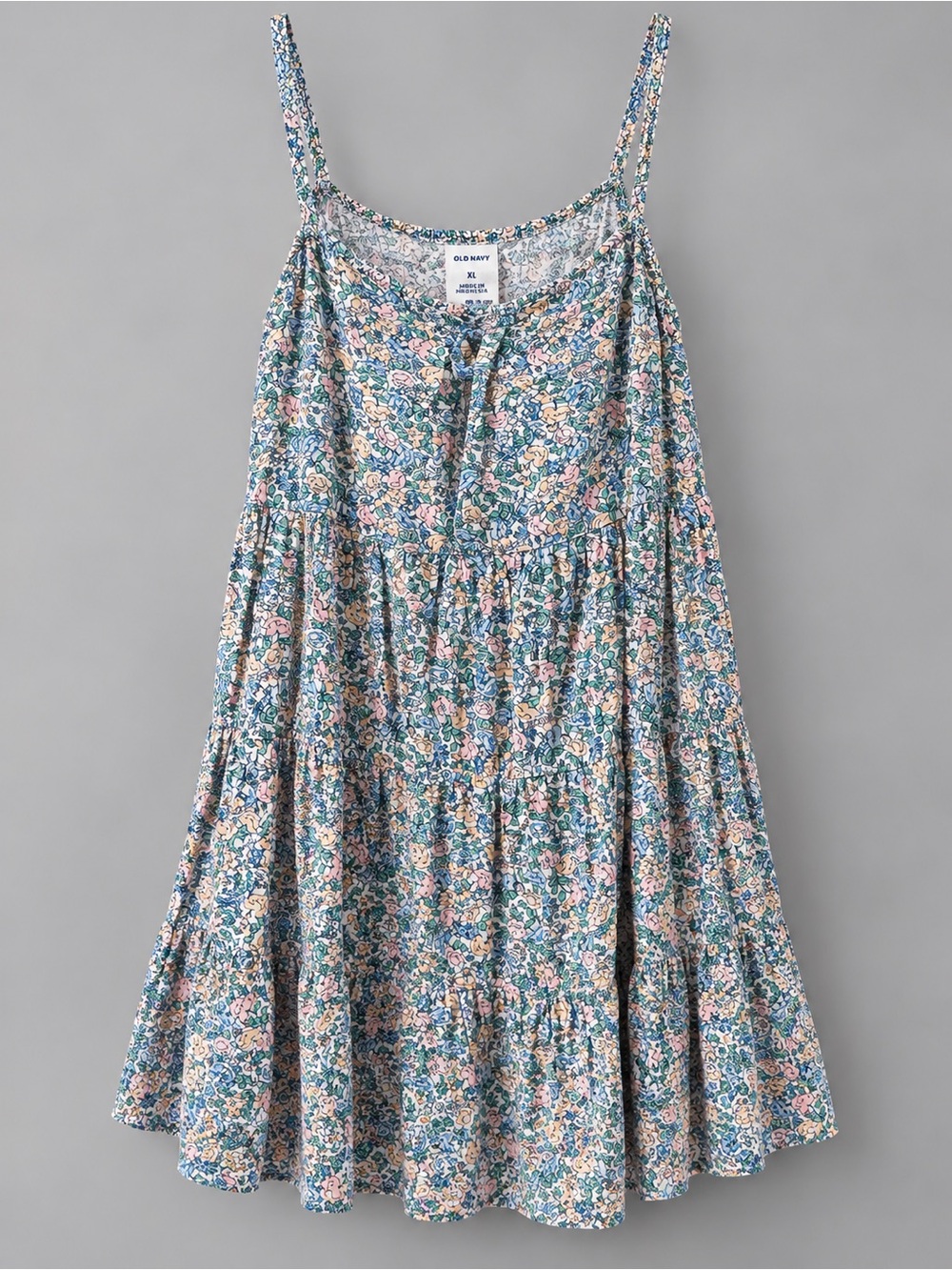 Old Navy Women’s XL Floral Tiered Spaghetti Strap Sundress